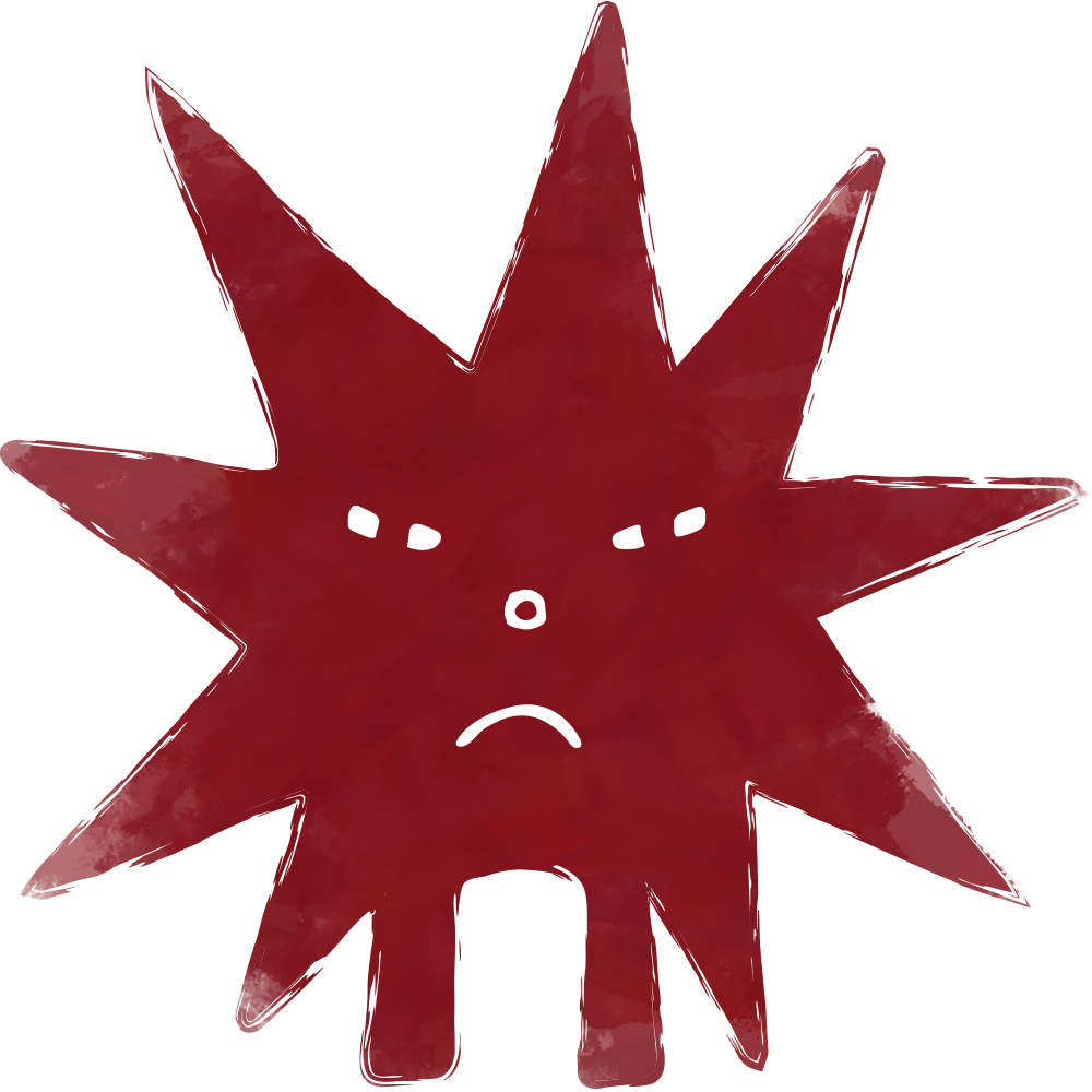 Comfy mascot - Anger